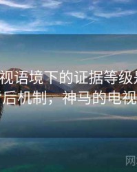 神马影视语境下的证据等级是什么：背后机制，神马的电视剧