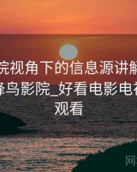 蜂鸟影院视角下的信息源讲解：逻辑梳理，蜂鸟影院_好看电影电视剧在线观看