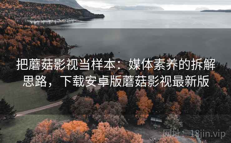 把蘑菇影视当样本：媒体素养的拆解思路，下载安卓版蘑菇影视最新版