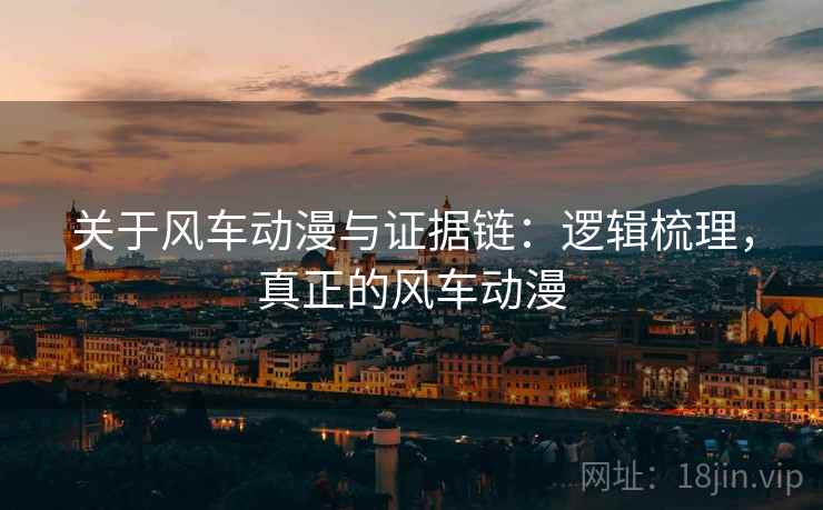 关于风车动漫与证据链:逻辑梳理,真正的风车动漫 关于风车动漫与证据链:逻辑梳理,真正的风车动漫